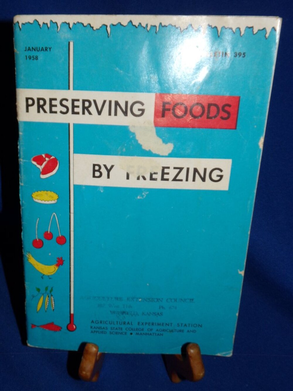 Vintage Preserving Foods by Freezing Recipe & Tips Booklet -  January 1958